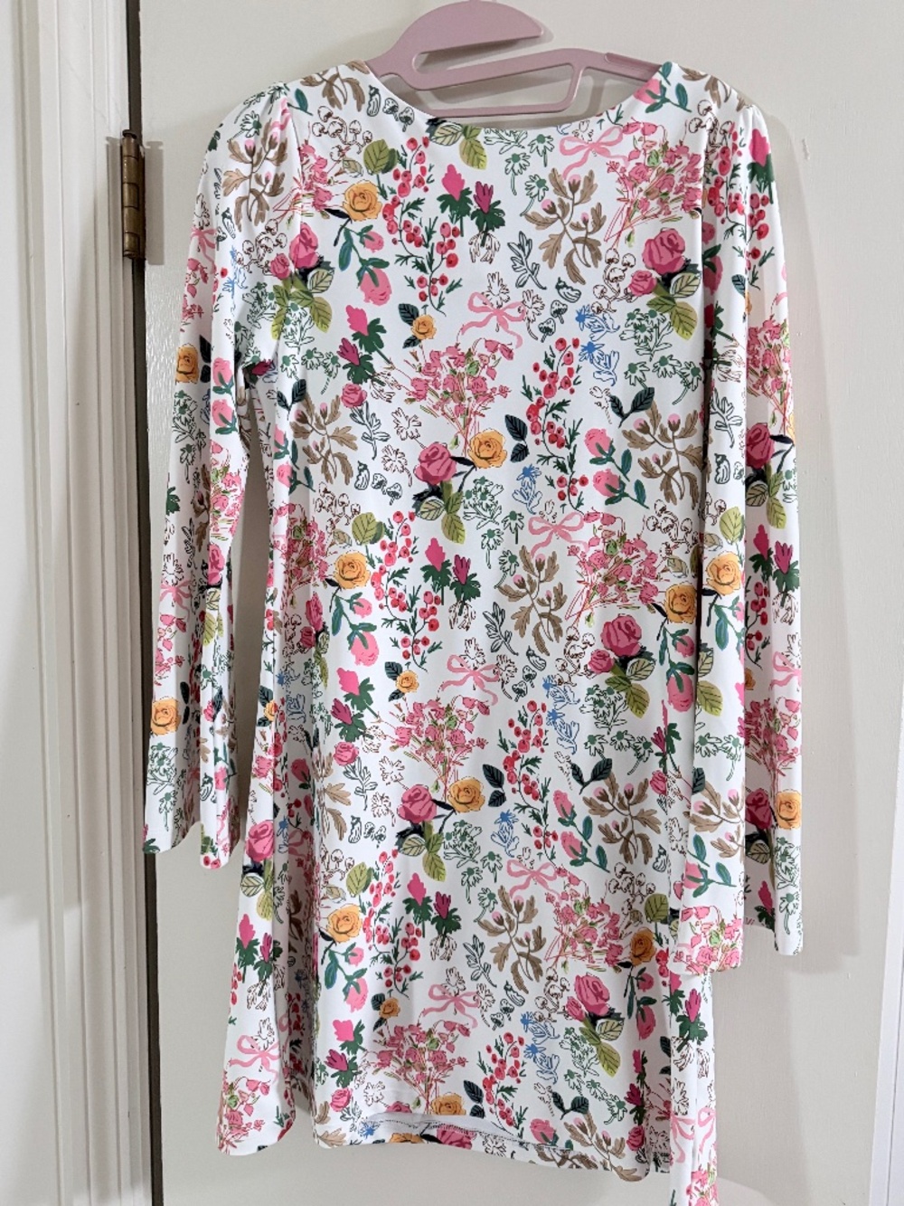 NWT Smith & Quinn Floral Print Dress, LS, Size S